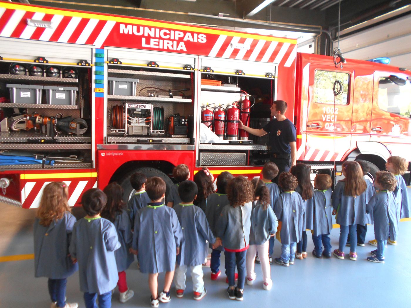 Vista ao Quartel dos Bombeiros