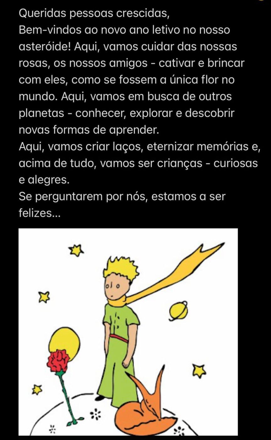 Começa um novo ano letivo...