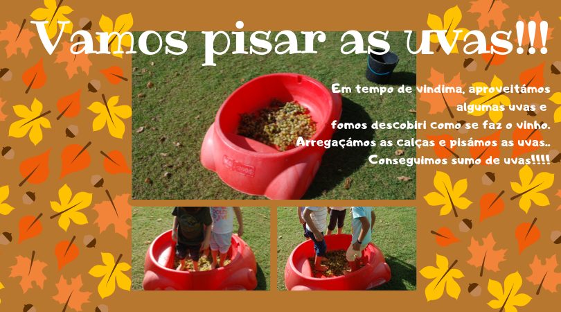 Pisar uvas e avivar tradições
