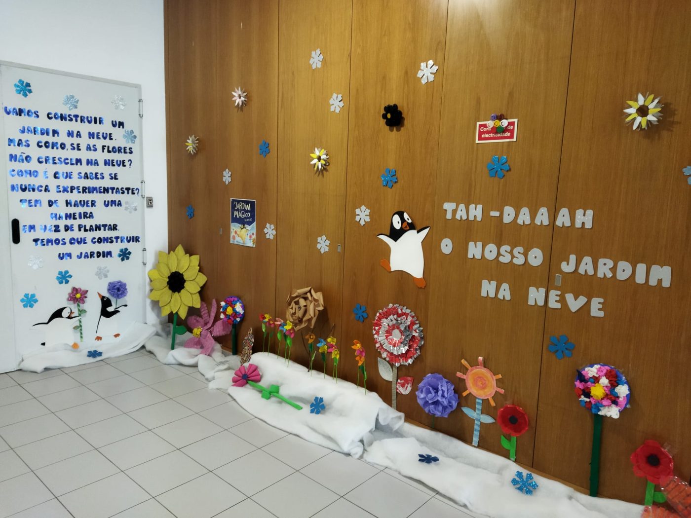Vamos construir um jardim na neve
