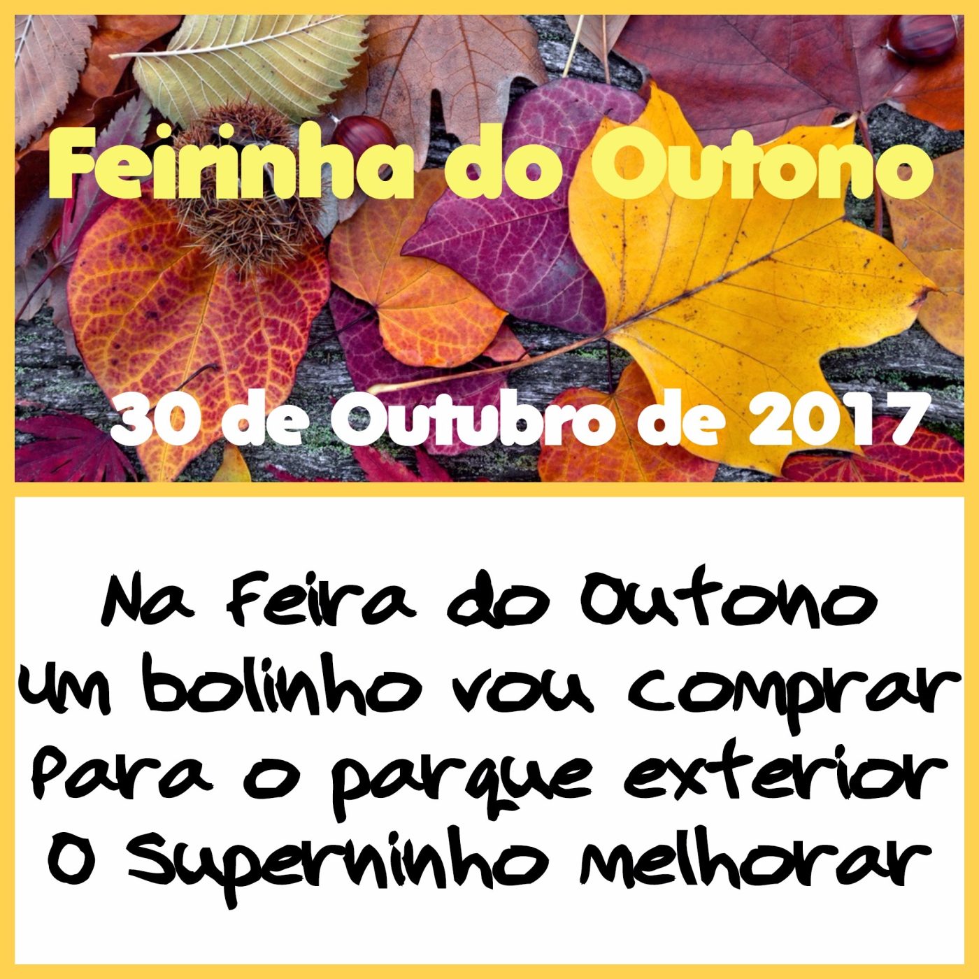 Feirinha do Outono